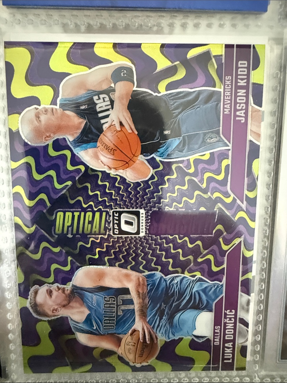 Luka Doncic, Jason Kidd optical illusions